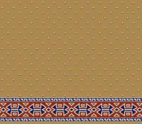 Myfloor S119-Hardal Saflı Cami Halısı