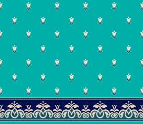 Myfloor S129-Açık Çini Saflı Cami Halısı