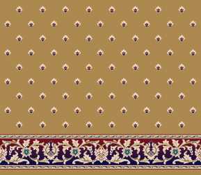 Myfloor S120-Koyu Mavi Saflı Cami Halısı