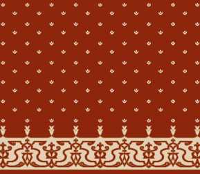 Myfloor S107-Kiremit Saflı Cami Halısı