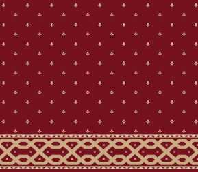 Myfloor S116-Bordo Saflı Cami Halısı