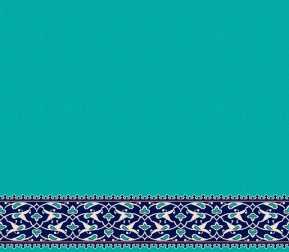 Myfloor S128-Açık Çini Saflı Cami Halısı
