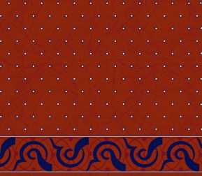 Myfloor S115-Kiremit Saflı Cami Halısı