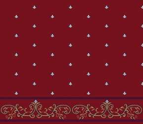 Myfloor S127-Bordo Saflı Cami Halısı