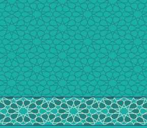 Myfloor S130-Açık Çini Saflı Cami Halısı