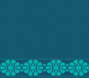 Myfloor S122-Koyu Mavi Saflı Cami Halısı