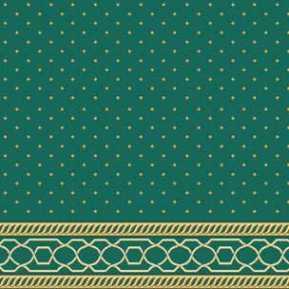 Çelebizade Nevra Saflı Cami Halısı Yeşil