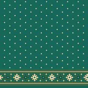 Çelebizade Sardunya Saflı Cami Halısı Yeşil